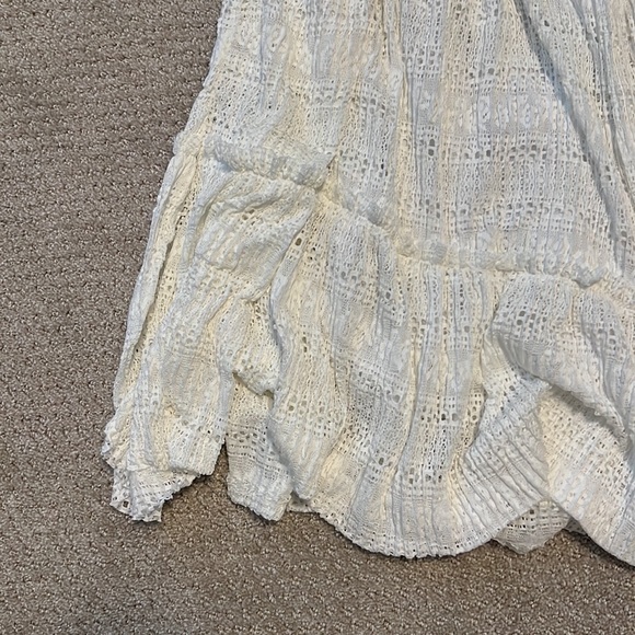 Zara oyster white lace dress - Picture 7 of 9